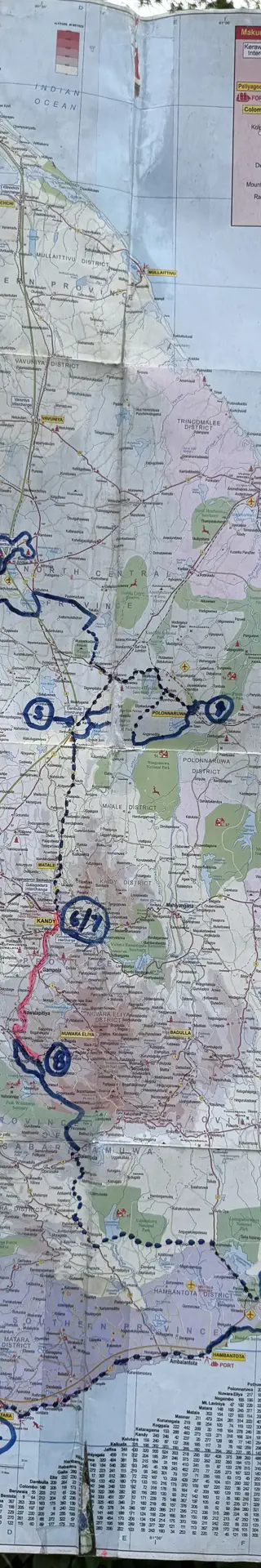 Unsere Reiseroute